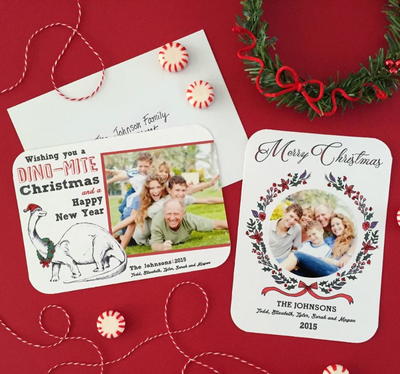 Personalized Printable Christmas Photo Cards