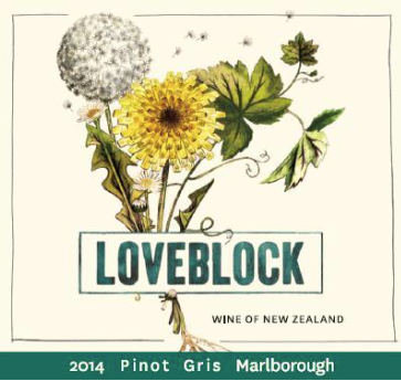 Loveblock Pinot Gris 2014