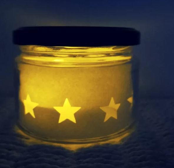 Star Mason Jar Craft