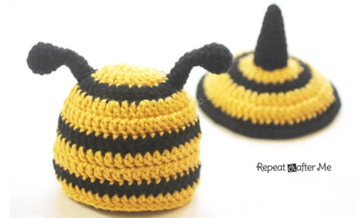 Bumble Bee Crochet Baby Beanie And Stinger Allfreecrochet Com Bumble Bee Crochet Baby Beanie And Stinger Allfreecrochet Com