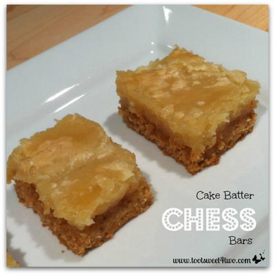 Cake Batter Chess Bars Recipe