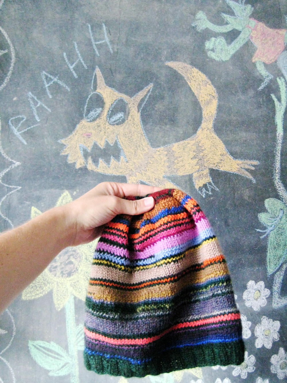 Colorful Striped Hat Tutorial | FaveCrafts.com