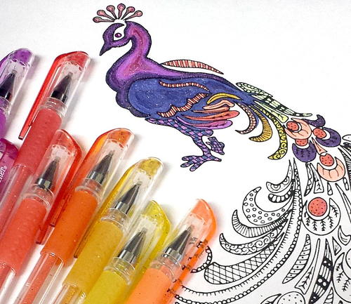 Peacock Coloring Page