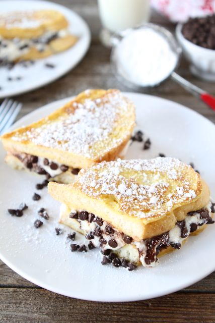 Cannoli Stuffed French Toast