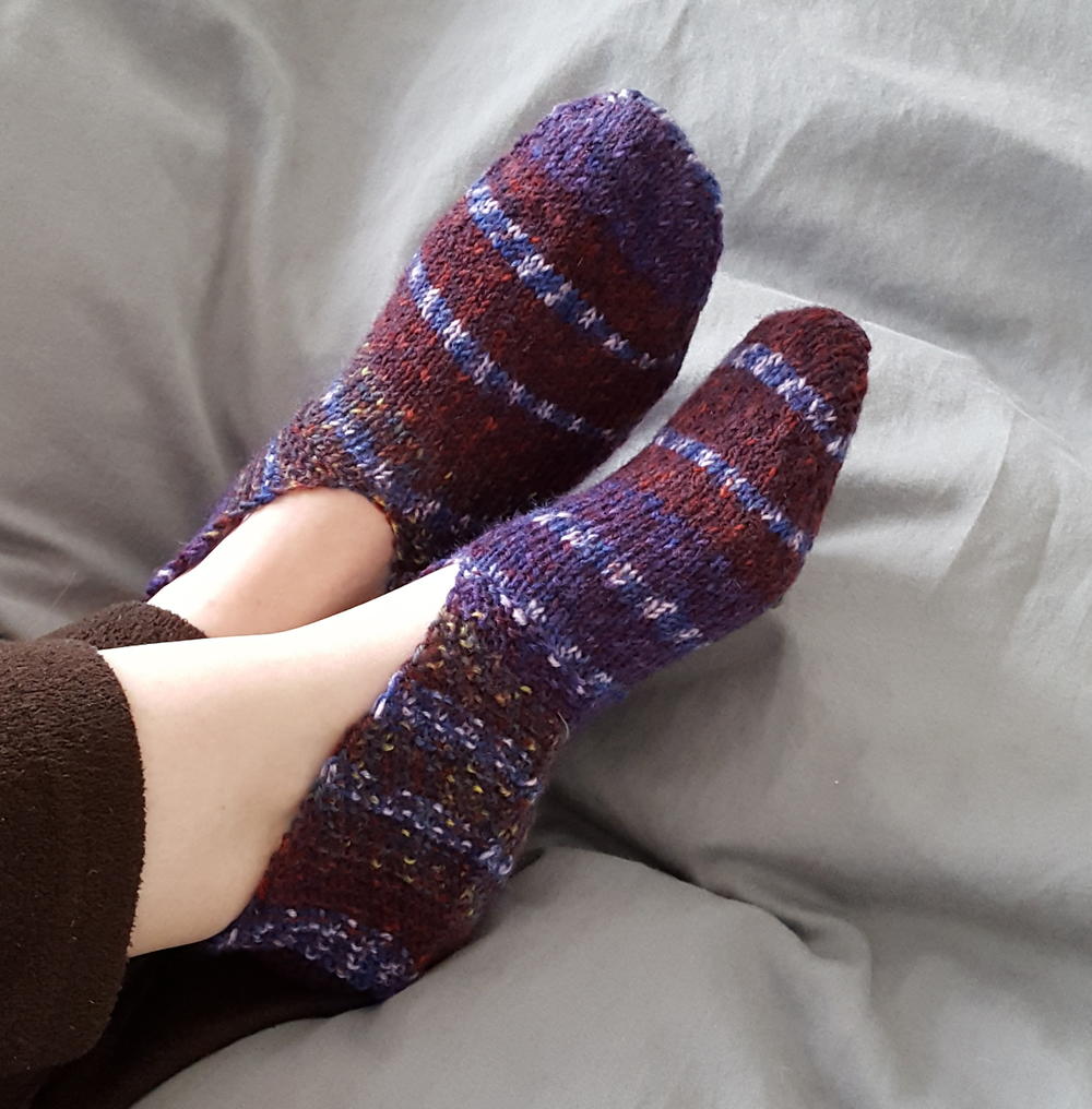 One Skein Knit Thick Socks
