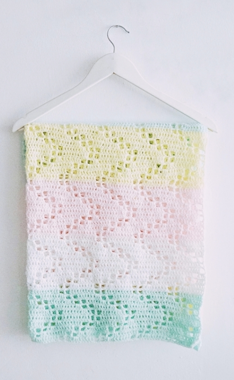 Hopscotch Crochet Blanket Pattern