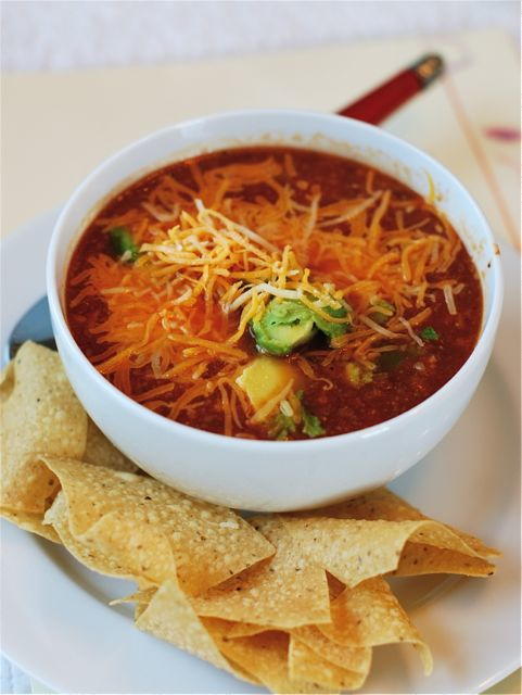 Summer Slow Cooker Tortilla Soup