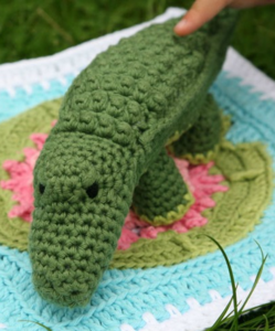 Little Zoo Crochet Crocodile | AllFreeCrochet.com