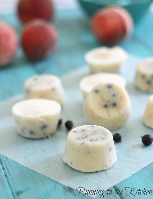 Easy Coconut Peach Bites