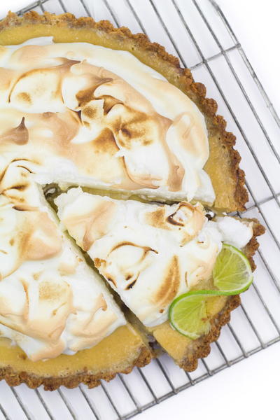 Southern Key Lime Tart with Toasted Meringue