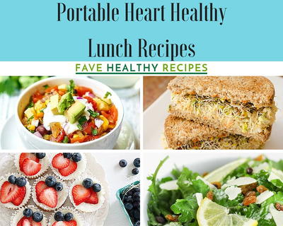 47 Portable Heart Healthy Lunch Recipes