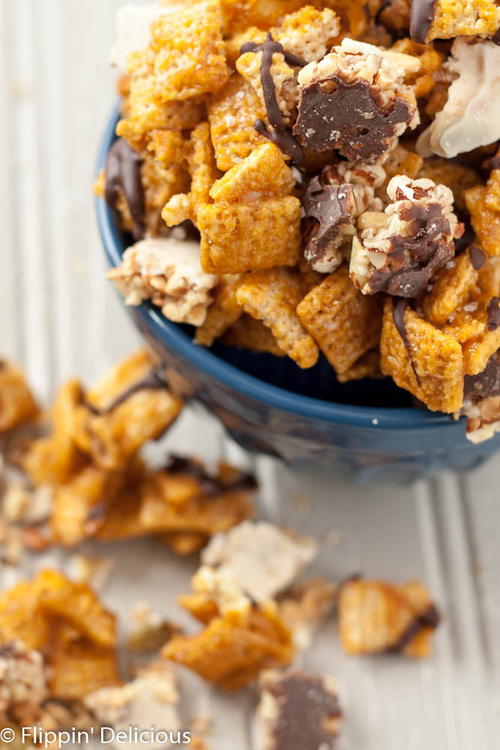 Salted Caramel Chex Mix