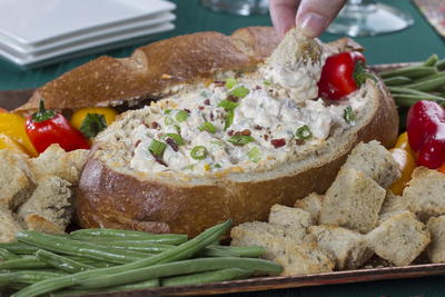 Bread Bowl Fondue