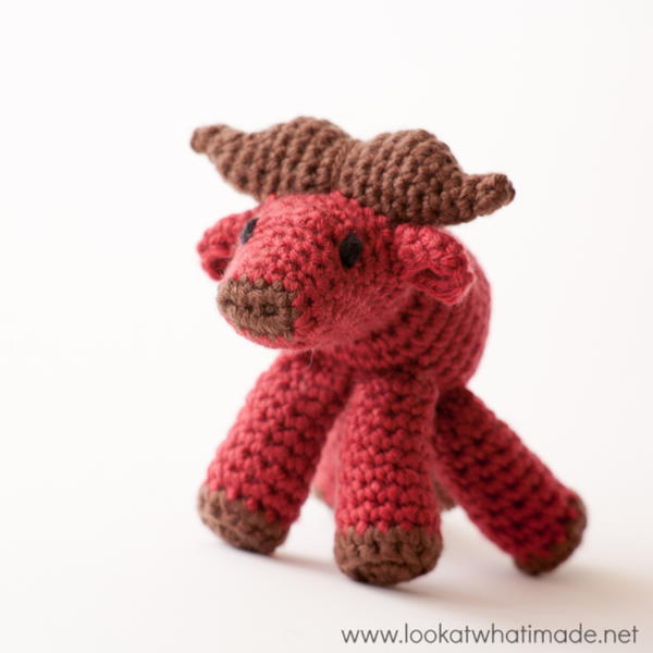 Little Zoo Crochet Water Buffalo