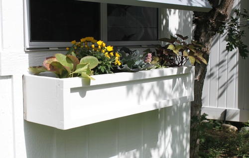 DIY Window Flower Box