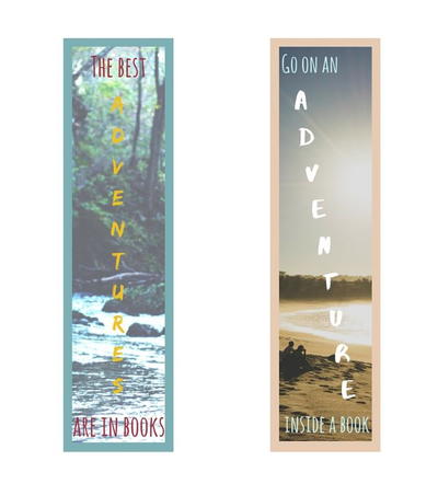 Book Adventures Printable Bookmarks