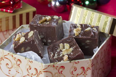 Chocolate Walnut Fudge