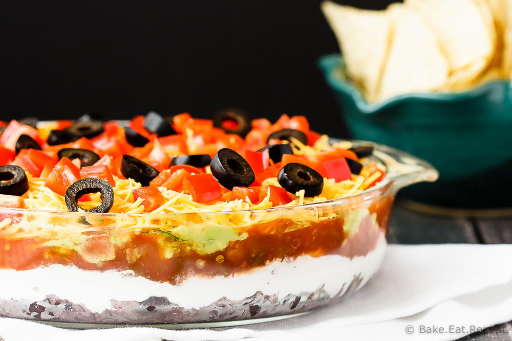 Mexican 7 Layer Dip  RecipeLion.com