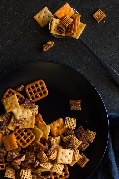 Slow Cooker Texas Trash Party Mix Recipe