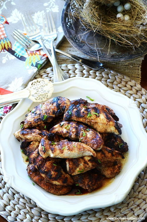 Grilled Balsamic Chicken Breasts