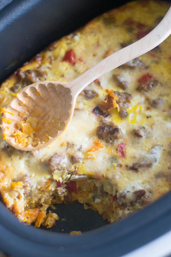 Recipe For Slow Cooker Sausage Breakfast Casserole Sausage Sweet Potato Slow Cooker Breakfast Casserole