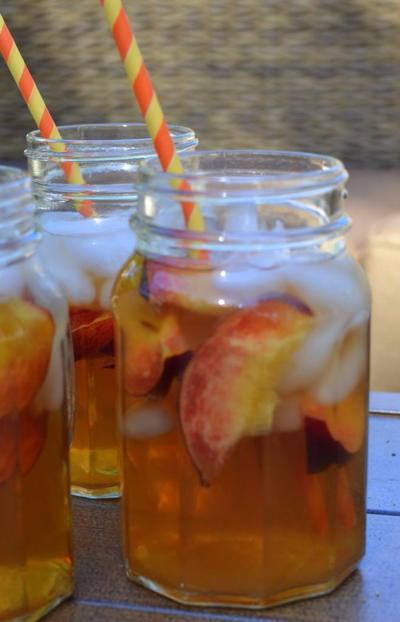 Fresh Peach Tea