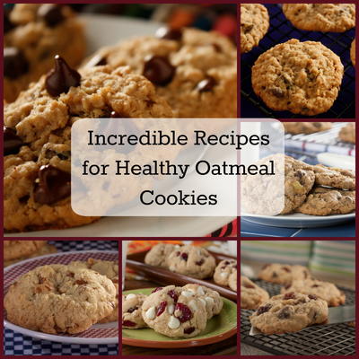 8 Incredible Recipes For Healthy Oatmeal Cookies