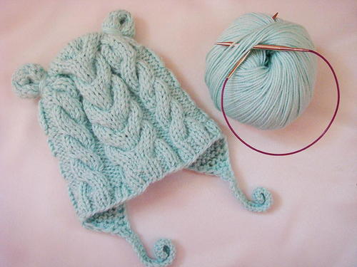 Newborn Earflap Beanie