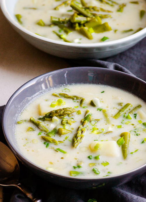 Vegan Asparagus Soup