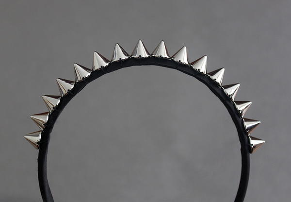 Silver Studded DIY Headband