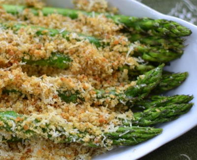 Parmesan Crumb Asparagus