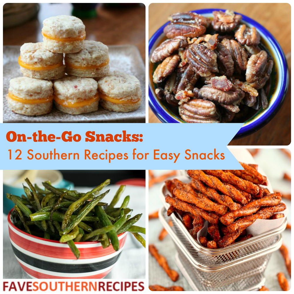 On-the-Go Snacks: 12 Southern Recipes for Easy Snacks ...