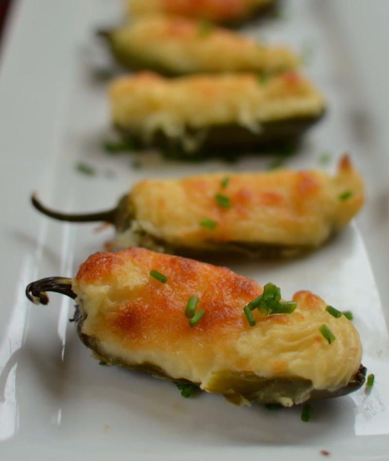 Triple Cheese Mashed Potato Jalapenos
