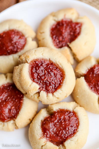 Jam Thumbprint Cookies