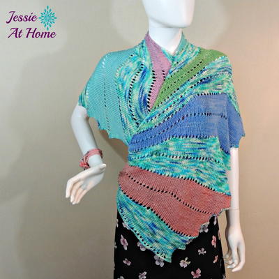 Skylark Knit Shawl Pattern