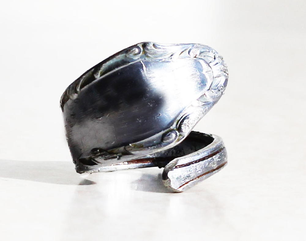 Sparkling Spoon DIY Ring | AllFreeJewelryMaking.com