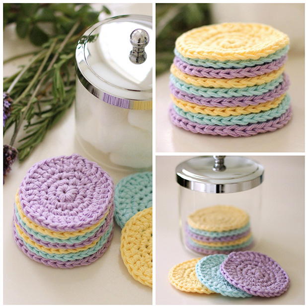 Reusable Crochet Face Scrubbies