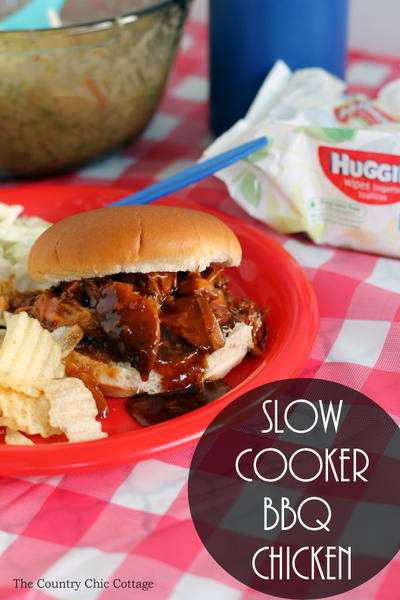 Slow Cooker BBQ Chicken