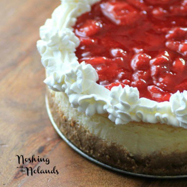 Light and Airy Strawberry Cheesecake