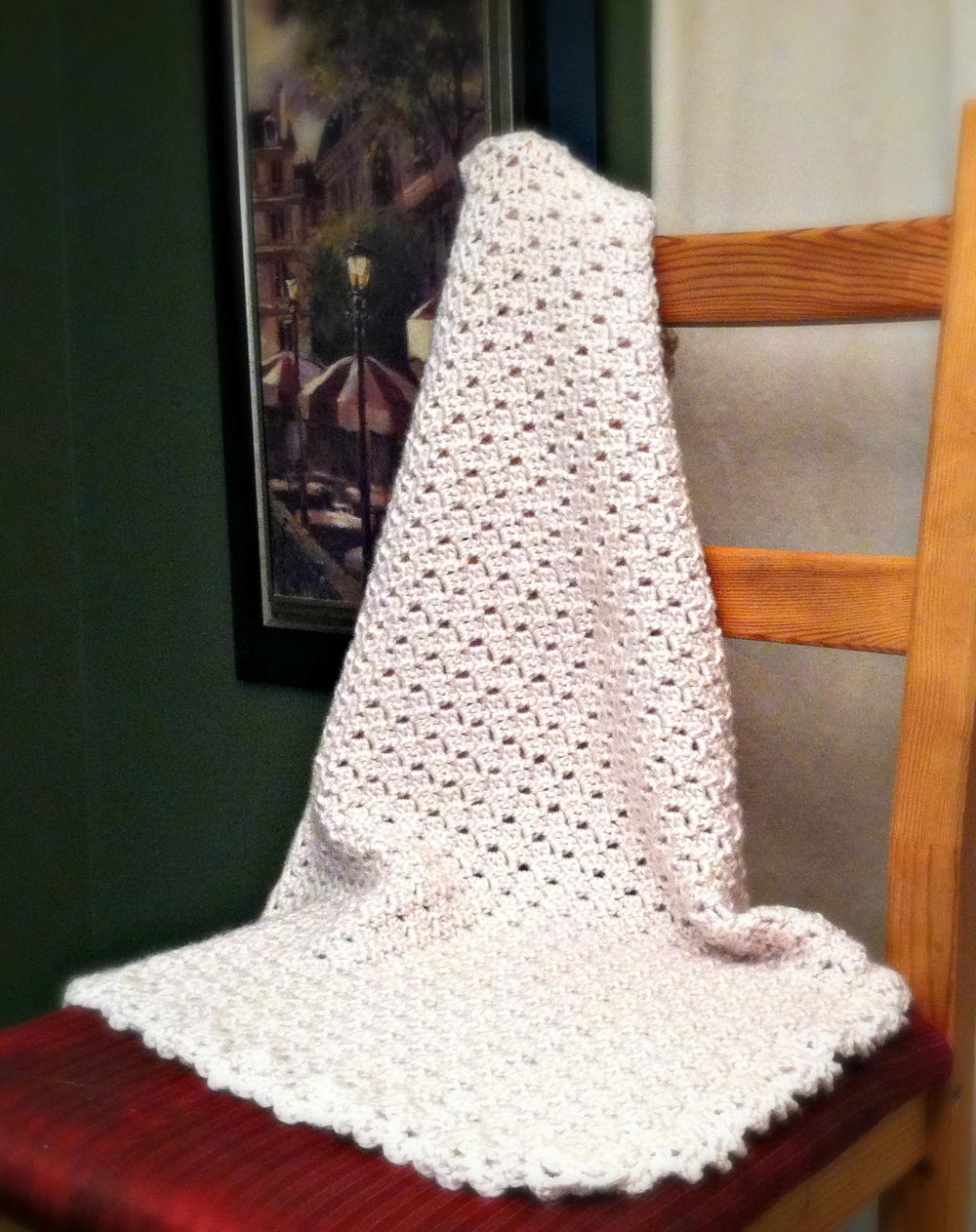 Hooded Baby Blanket Crochet Pattern