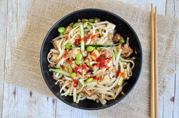 Asian Noodles in Hoisin Sauce