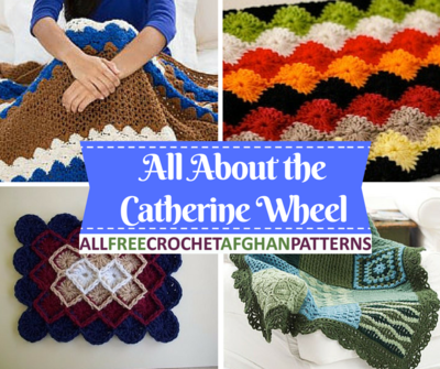 Cabled Wheel Throw Crochet Pattern