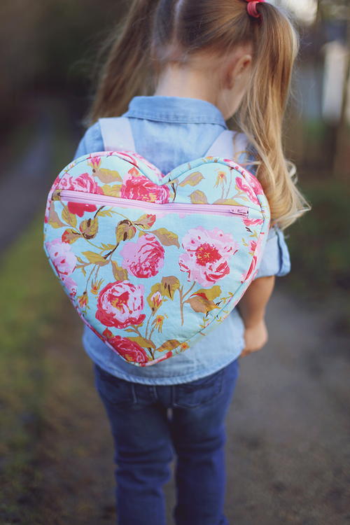 I-Heart-School Backpack Pattern