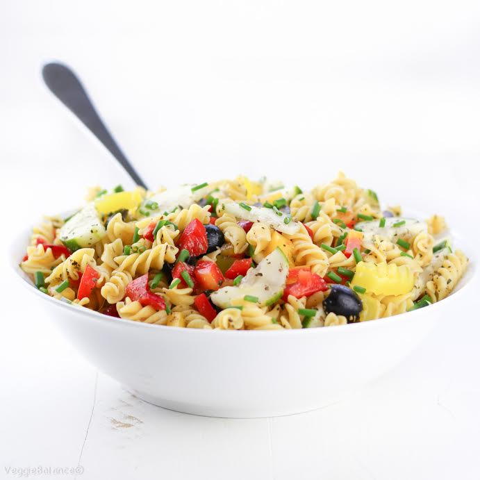 Healthy Italian Pasta Salad | FaveHealthyRecipes.com