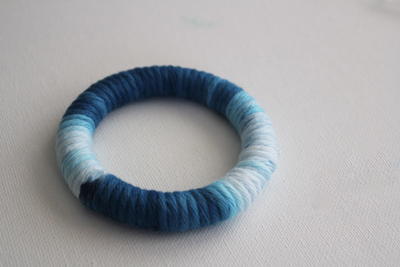 Ocean Blue Ombre DIY Bracelet