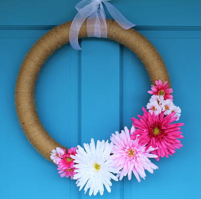 Floral Twine Wreath