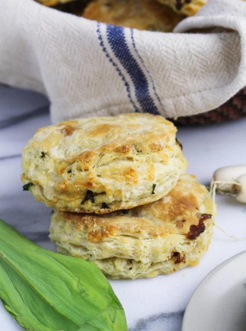 Ramp, Bacon, and Cheddar Biscuit Recipe