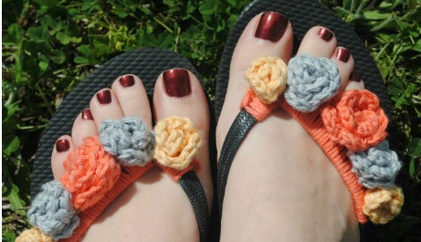 Flip Flop Flowers