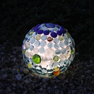 DIY Glowing Garden Ball