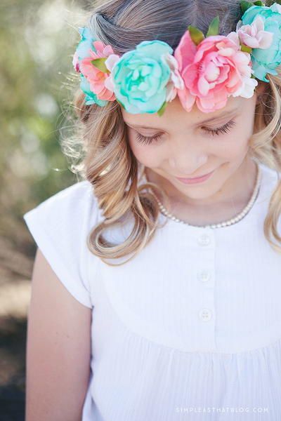 Flower Fairy DIY Crown